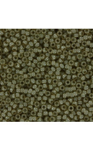 Miyuki rocailles Perlen 15/0 - Ceylon translucent celery 15-2374
